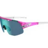 Tifosi Sledge Lite - Cykelglasögon - Rosa / Vit - 3 Linser - M-XL