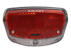 Smart - Bakljus För Bagagebärare Med Reflektor - Inkl. Batterier - 2 Ljusfunktioner