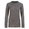 Whistler Melroy - Merinoullblus - Långa ärmar - Dam - Grå/svart